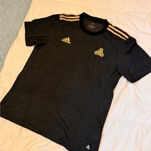 Adidas Tango Shirt Dark Grey with Golden Accents